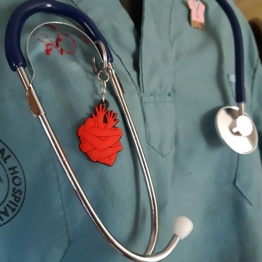 Stethoscope charm